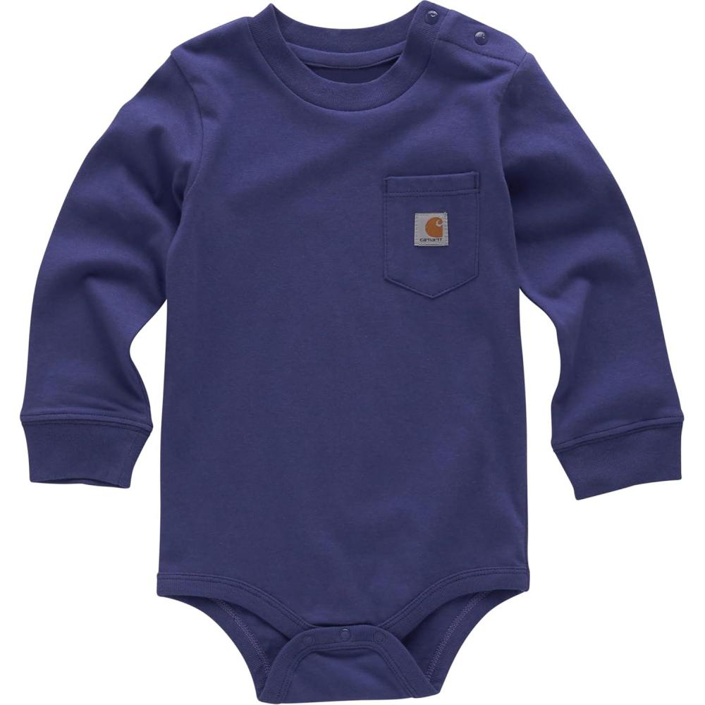 image:imageCarhartt LongSleeve Pocket BodysuitNavy Blue