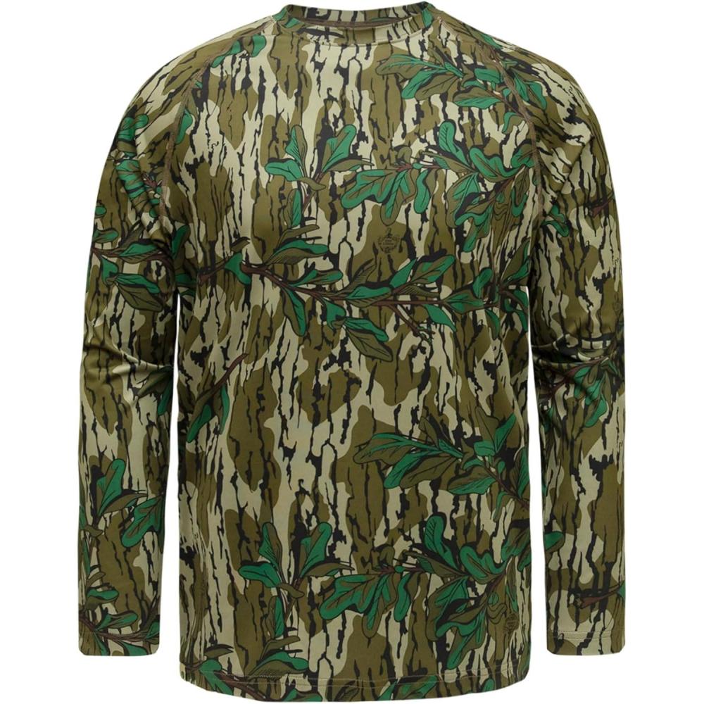 image:imageMossy Oak Boys Kids Hunting Clothes Youth Camo Shirt Long SleeveGreenleaf