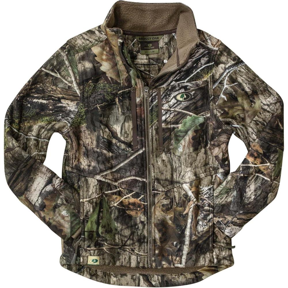 image:imageMossy Oak boys Camo Youth Hunting Jacket Sherpa FleeceCountry Dna