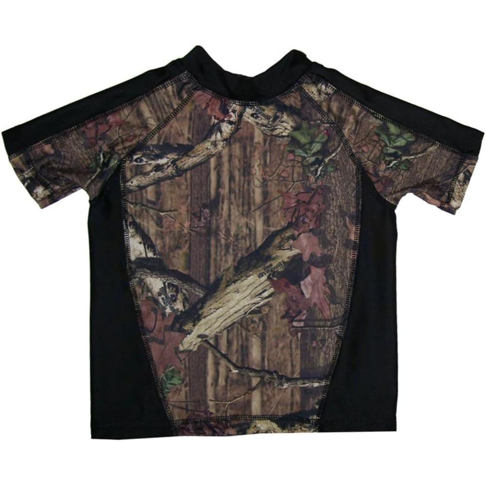 image:imageMy Pool Pal Boys Mossy Oak Camo Baby Infant Toddler Sun Shirt Rash GuardMossy Oak Camo With Black Sides
