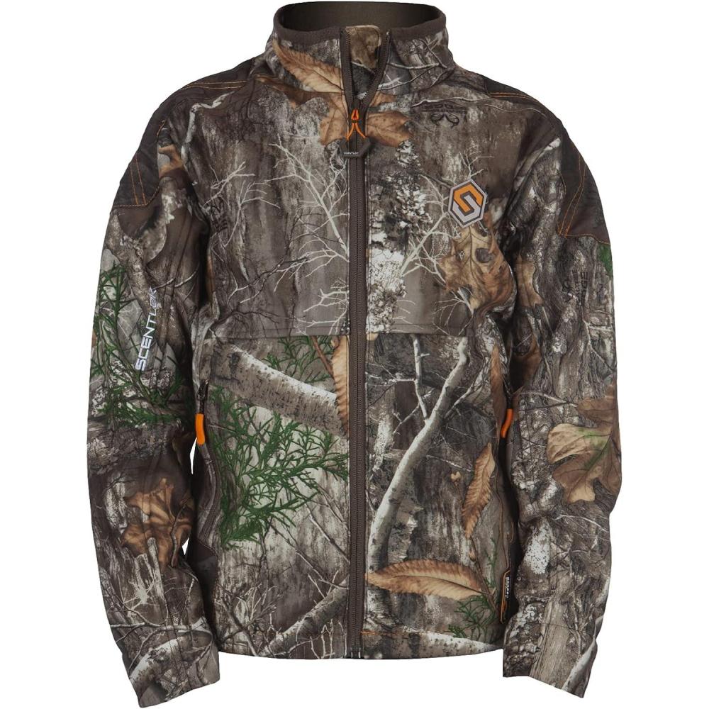 image:imageScentlok Youth Hundo Taktix Jacket Hunting Clothes for KidsRealtree Edge