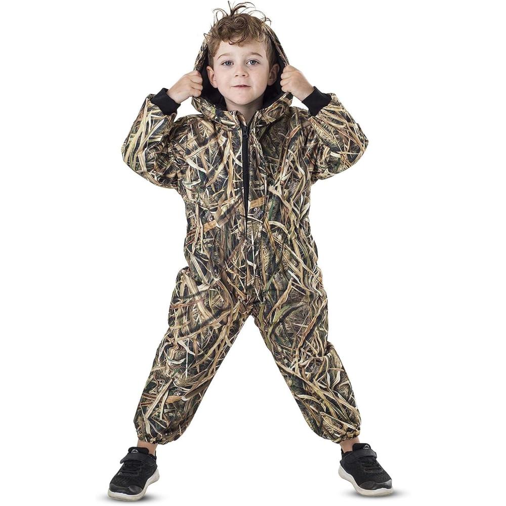 image:imageTrailCrest by Treel InfantToddler One Piece Snowsuits Overalls Waterproof Ski Suits JumpsuitsShadow Grass