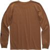 Carhartt Boys Long-Sleeve Logo Sleeve Pocket T-Shirt(Carhartt Brown)