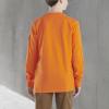 Carhartt Boys Long-Sleeve Logo Sleeve Pocket T-Shirt(Exotic Orange)