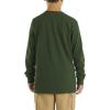 Carhartt Boys Long-Sleeve Logo Sleeve Pocket T-Shirt(Mountain View)
