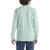 Carhartt Boys Long-Sleeve Logo Sleeve Pocket T-Shirt(Pastel Turquoise)