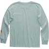 Carhartt Boys Long-Sleeve Logo Sleeve Pocket T-Shirt(Pastel Turquoise)