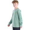 Carhartt Boys Long-Sleeve Logo Sleeve Pocket T-Shirt(Patina)