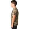 Carhartt Boys’ Short Sleeve Camo Print T-Shirt, Mossy Oak Country DNA, Small(8/10)