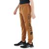 Carhartt Kid’s CK8429 Fleece Logo Sweatpant – Boys(Carhartt Brown)