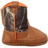 M&F Western Kids Gunner Baby Boy’s Infant/Toddler Bucker Boot, Mossy Oak(Mossy Oak)