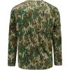 Mossy Oak Boys Kids Hunting Clothes Youth Camo Shirt Long Sleeve(Greenleaf)