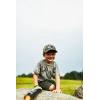 Mossy Oak Boys’ Youth Hunting Clothes Boys Camo Shirt Short Sleeve Cotton(Original Bottomland)