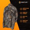 Scentlok Youth Hundo Taktix Jacket, Hunting Clothes for Kids(Realtree Edge)