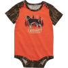 Carhartt Baby Boys Short-sleeve Bodysuit And Toddler T-Shirt Set, Mossy Oak Bottomland, 6 Months US