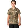 Carhartt Boys’ Short Sleeve Camo Print T-Shirt, Mossy Oak Country DNA, Small(8/10)