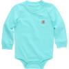 Carhartt Long-Sleeve Pocket Bodysuit(Aruba Blue)
