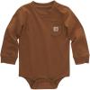 Carhartt Long-Sleeve Pocket Bodysuit(Carhartt Brown)
