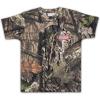 Kids Patriotic Camo T-Shirt – USA Flag Embroidered Tee for Boys & Girls – Perfect for Outdoors & Hunting(Mossy Oak Country – Short Sleeve)