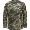 Mossy Oak Boys Kids Hunting Clothes Youth Camo Shirt Long Sleeve(Country Dna)