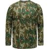 Mossy Oak Boys Kids Hunting Clothes Youth Camo Shirt Long Sleeve(Greenleaf)