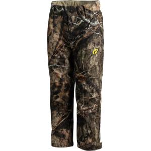 BLOCKER OUTDOORS Youth Drencher Youth Lightweight Waterproof Breathable Camo Hunting Pants(Mossy Oak Country Dna)