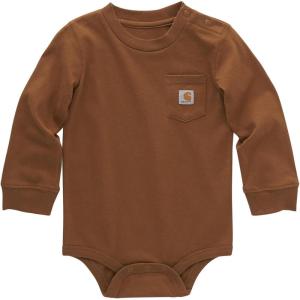 Carhartt Long-Sleeve Pocket Bodysuit(Carhartt Brown)