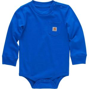 Carhartt Long-Sleeve Pocket Bodysuit(Lapis Blue)