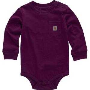 Carhartt Long-Sleeve Pocket Bodysuit(Plum Caspia)