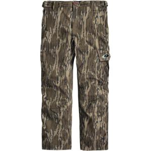 Mossy Oak Boys’ Camo Kids Hunting Pants Youth Cotton Mill(Original Bottomland)