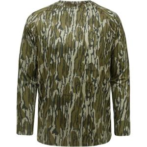 Mossy Oak Boys Kids Hunting Clothes Youth Camo Shirt Long Sleeve(Original Bottomland)