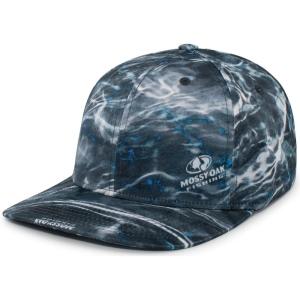 Pacific Headwear Unisex Adult Mossy Oak Guide Cap(Elements Agua Blackfin)