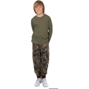 TrailCrest by Treel Boy’s Mossy Oak/Camo Pull On Jogger Sweatpants(Camouflage)