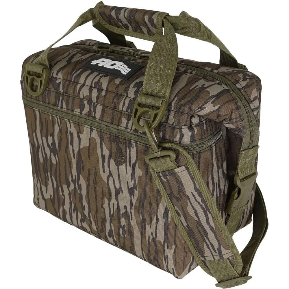 image:imageAO Coolers Original Soft Cooler with HighDensity Insulation Mossy Oak Bottomland 24 PackBottomland