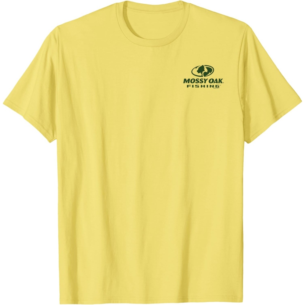 image:imageMossy Oak Fishing Pocket Green Logo TShirtLemon Yellow