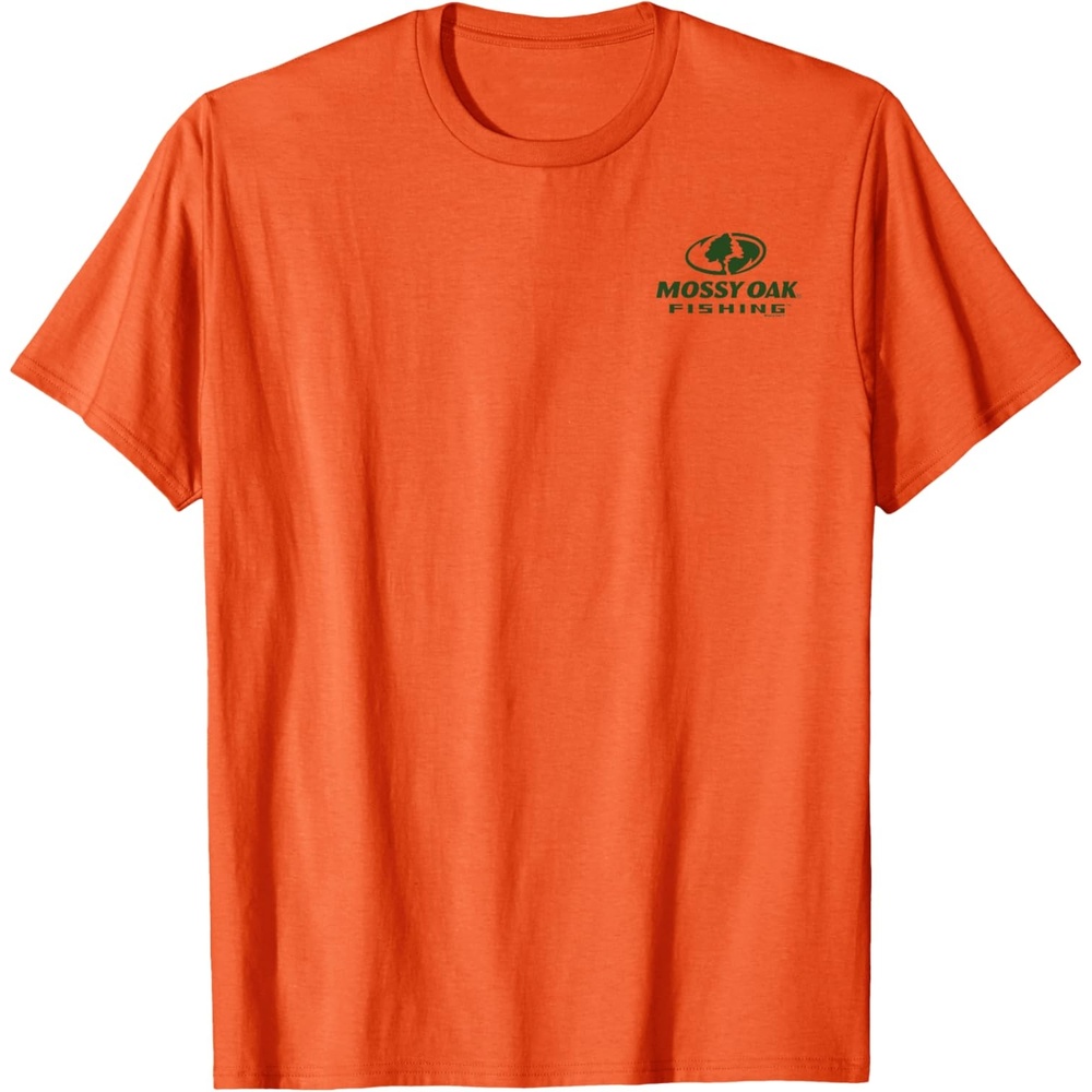 image:imageMossy Oak Fishing Pocket Green Logo TShirtOrange