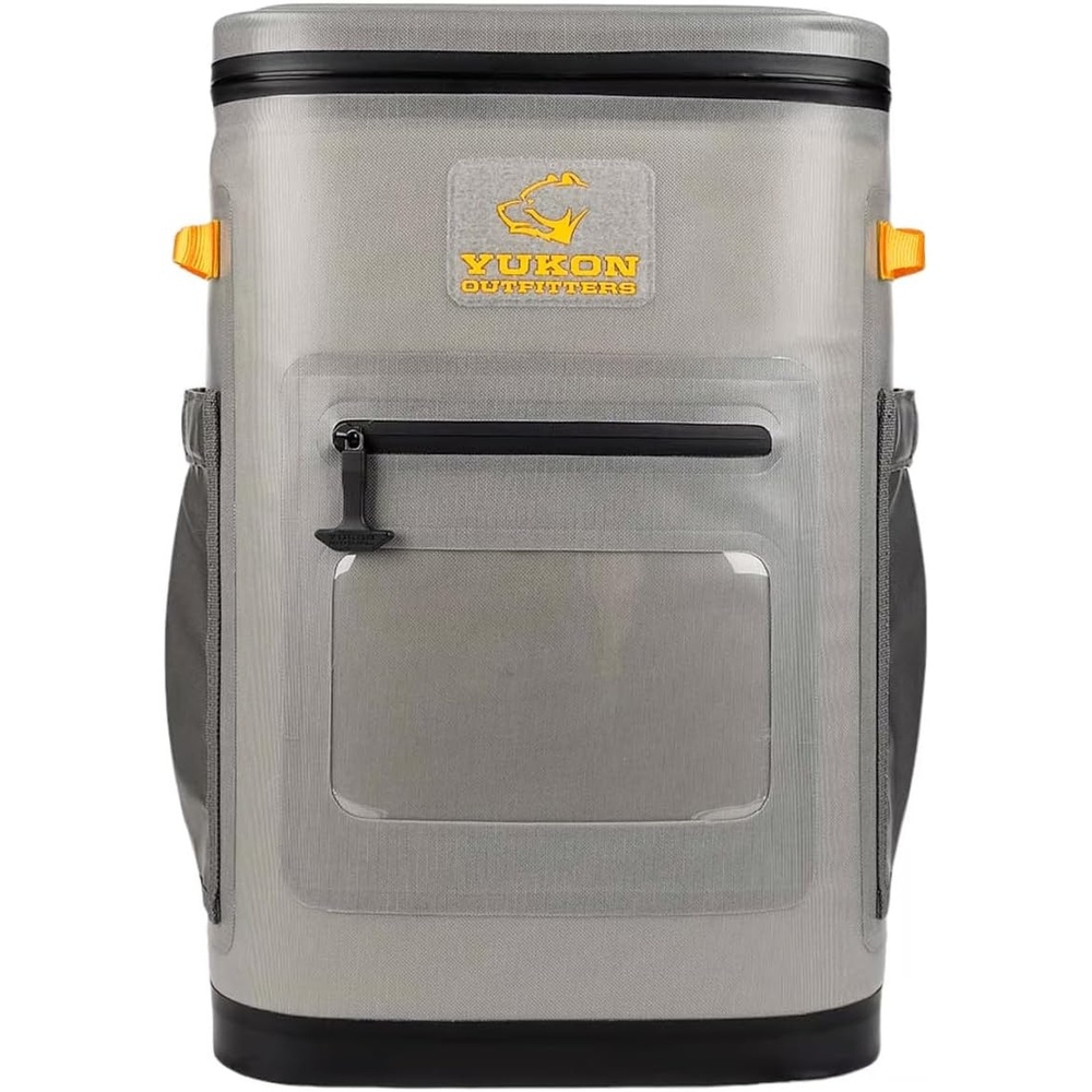 image:imageYukon Outfitters Hatchie Backpack Cooler 54Liter Durable Insulated CargoReady Outdoor Hiking Watersports Meals amp Beverages Daypack Cooler wAirtight Zippers Padded Straps amp Carry HandleMountaineer