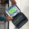 Calcutta Squall Molded Bait Binder | Mossy Oak Coastal Shoreline Pattern | 8 Removable Clear Plastic Sleeves | Compression Molded Durability | Soft Bait Organizer(Molded Bait Binder)