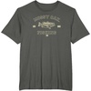 Mossy Oak Fishing 1986 Built for The Bite Fish Logo T-Shirt(Asphalt Grey)