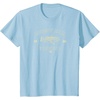 Mossy Oak Fishing 1986 Built for The Bite Fish Logo T-Shirt(Baby Blue)