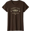 Mossy Oak Fishing 1986 Built for The Bite Fish Logo T-Shirt(Brown)