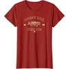 Mossy Oak Fishing 1986 Built for The Bite Fish Logo T-Shirt(Cranberry Red)