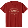 Mossy Oak Fishing 1986 Built for The Bite Fish Logo T-Shirt(Cranberry Red)