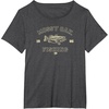 Mossy Oak Fishing 1986 Built for The Bite Fish Logo T-Shirt(Dark Heather Grey)