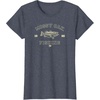 Mossy Oak Fishing 1986 Built for The Bite Fish Logo T-Shirt(Heather Blue)