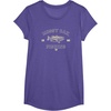 Mossy Oak Fishing 1986 Built for The Bite Fish Logo T-Shirt(Purple Heather)