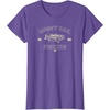 Mossy Oak Fishing 1986 Built for The Bite Fish Logo T-Shirt(Purple Heather)