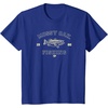 Mossy Oak Fishing 1986 Built for The Bite Fish Logo T-Shirt(Royal Blue)