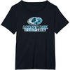 Mossy Oak Fishing Open Water Classic Blue Logo T-Shirt(Black)