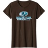 Mossy Oak Fishing Open Water Classic Blue Logo T-Shirt(Brown)